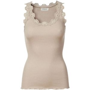Rosemunde, Dames, Tops, Beige, Maat: M Zijde,