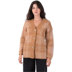 Vince, Dames, Truien, Bruin, Maat: Xs/S