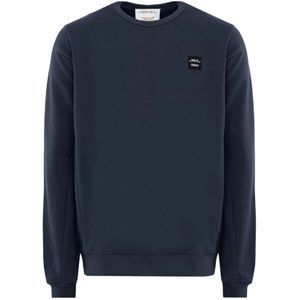 In Gold We Trust, Heren, Sweatshirts & Hoodies, Blauw, Maat: S