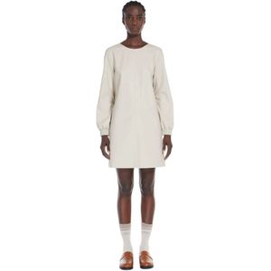 Max Mara, Dames, Jurken, Beige, Maat: XS Jersey,