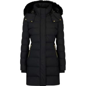 Moose Knuckles, Dames, Mantels, Zwart, Maat: M