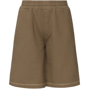 Dolce & Gabbana, Heren, Korte broeken, Bruin, Maat: M Jersey,