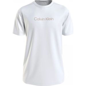 Calvin Klein, Heren, Tops, Wit, Maat: M Katoen,