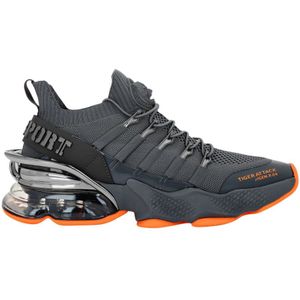 Plein Sport, unisex, Schoenen, Grijs, Maat: 35 EU Vinyl,