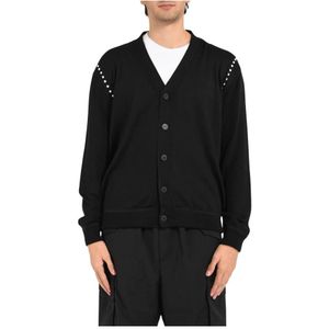 A Paper Kid, Heren, Truien, Zwart, Maat: L Wol,