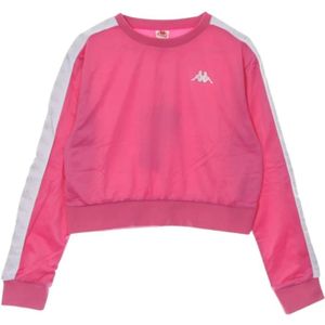 Kappa, Dames, Sweatshirts & Hoodies, Roze, Maat: M