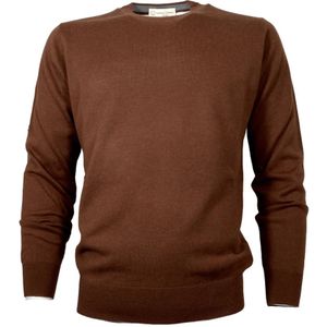 Cashmere Company, Heren, Truien, Bruin, Maat: 3XL Zijde,