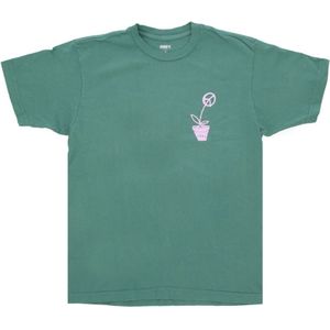 Obey, Heren, Tops, Groen, Maat: XL Katoen,