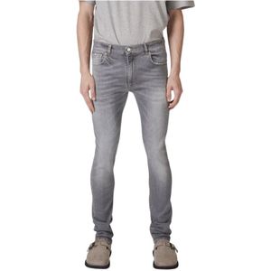 Iceberg - Lichtgrijze Skinny Jeans - Heren