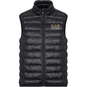 Emporio Armani Ea7, Heren, Jassen, Zwart, Maat: L