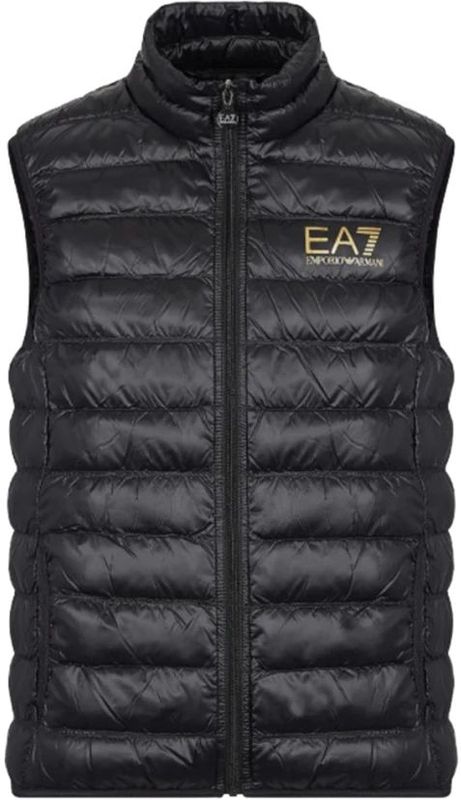 Emporio Armani Ea7, Heren, Jassen, Zwart, Maat: L