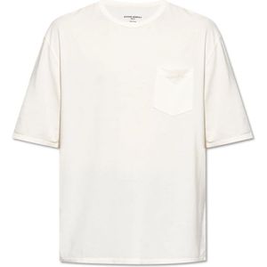 Officine Générale, Heren, Tops, Beige, Maat: S Katoen,