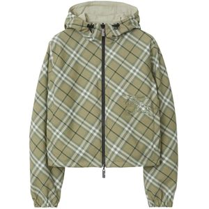 Burberry, Dames, Jassen, Groen, Maat: L Poliester,