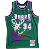 Mitchell & Ness - HWC Swingman - Maillot - Zwart - 100% Polyester
