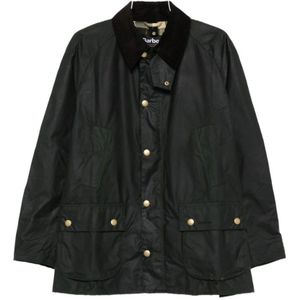 Barbour, Heren, Jassen, Groen, Maat: S Katoen,