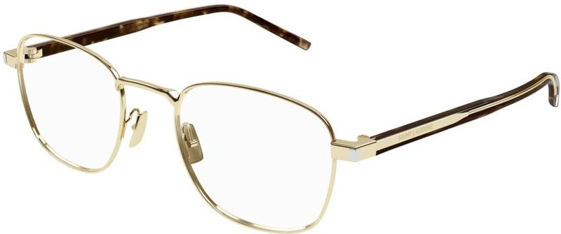 Saint Laurent - SL 699 003 - Optische Monturen - Goud - Metaal - Ronde