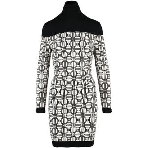 Elisabetta Franchi, Dames, Jurken, Veelkleurig, Maat: M Viscose,