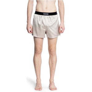 Tom Ford, Heren, Ondergoed, Beige, Maat: S Zijde,