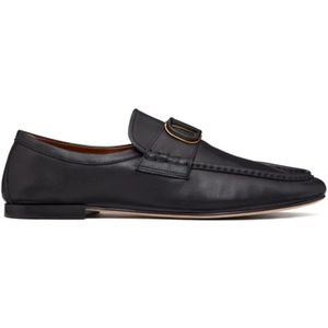 Valentino Garavani, Heren, Schoenen, Zwart, Maat: 40 EU Leer,