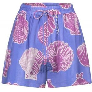 Fabienne Chapot, Dames, Korte broeken, Blauw, Maat: XS Viscose,