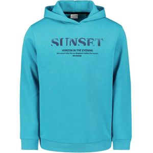 No Excess, Heren, Sweatshirts & Hoodies, Blauw, Maat: XL