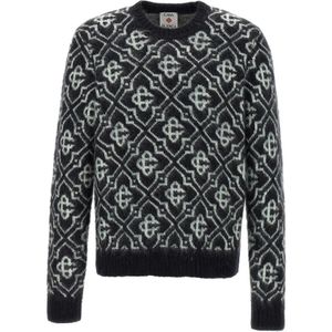 Casablanca, Heren, Truien, Veelkleurig, Maat: M Mohair,