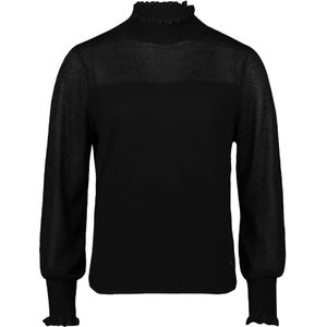 Betty & Co, Dames, Truien, Zwart, Maat: S Katoen,