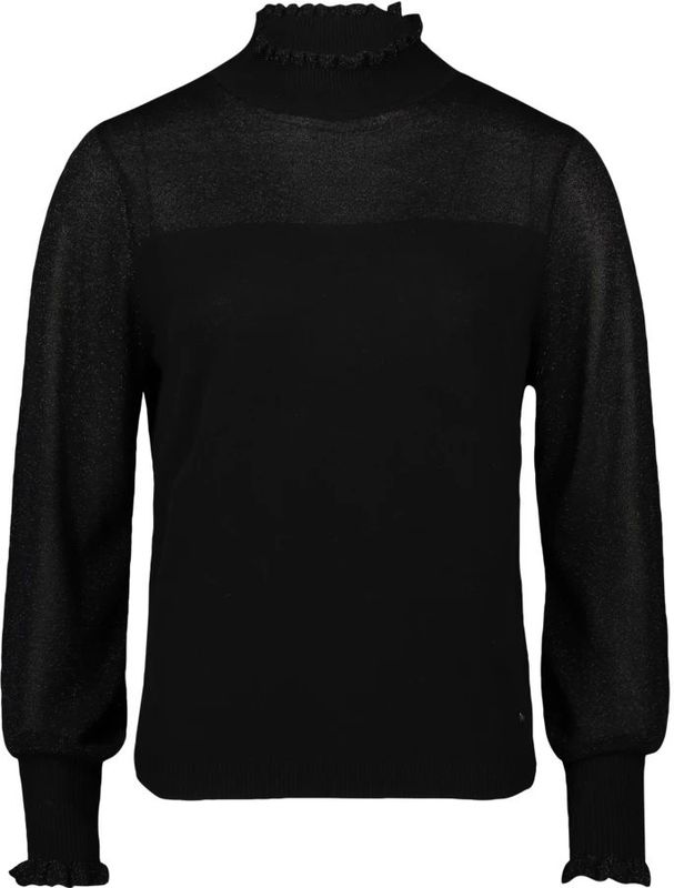 Betty & Co, Dames, Truien, Zwart, Maat: S Katoen,