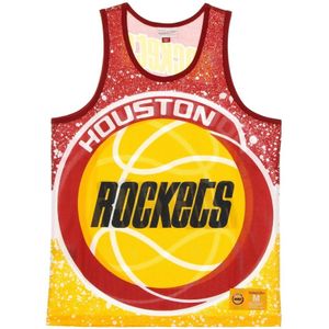 Mitchell & Ness, Heren, Sport, Veelkleurig, Maat: L Poliester,