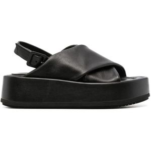 Paloma Barceló, Dames, Schoenen, Zwart, Maat: 37 EU Leer,