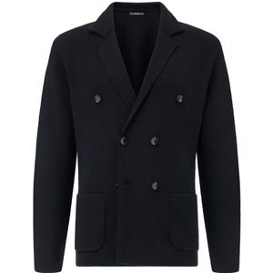 Boggi Milano - Tussenjas - Navy - Klassieke Mantel