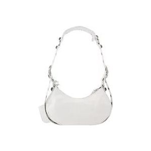 Leather balenciaga-bags , White , Dames , Maat: ONE Size