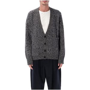 Studio Nicholson, Heren, Truien, Grijs, Maat: L Wol,