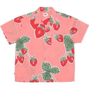 Obey, Heren, Overhemden, Veelkleurig, Maat: M Katoen,