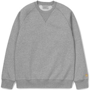 Carhartt Wip, Heren, Sweatshirts & Hoodies, Grijs, Maat: S Katoen,