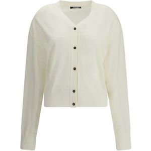 Jacquemus, Dames, Truien, Beige, Maat: XS Wol,