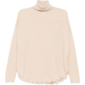 Kujten, Dames, Truien, Beige, Maat: M Kasjmier,