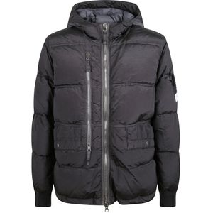 Stone Island, Heren, Jassen, Grijs, Maat: M