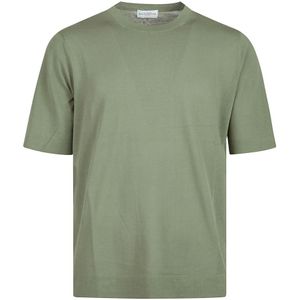 Ballantyne, Heren, Tops, Groen, Maat: M Katoen,