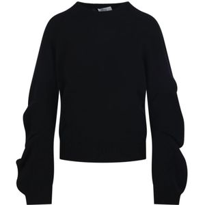 Nude, Dames, Truien, Zwart, Maat: L Wol,