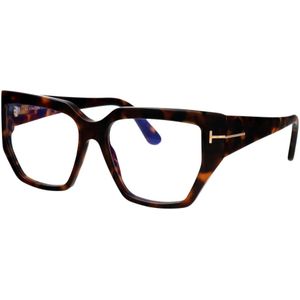 Tom Ford, Dames, Accessoires, Bruin, Maat: 54 MM