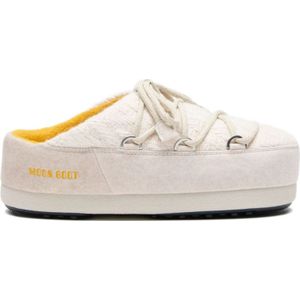 Moon Boot, Dames, Schoenen, Wit, Maat: 35 EU Wol,
