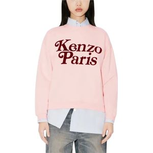 Kenzo, Dames, Sweatshirts & Hoodies, Roze, Maat: L