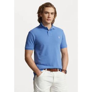 Ralph Lauren, Heren, Tops, Blauw, Maat: M Katoen,