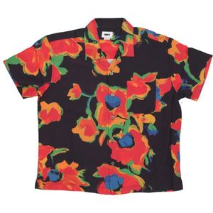 Obey, Heren, Overhemden, Veelkleurig, Maat: S Viscose,