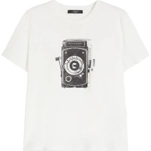 Weekend Max Mara, Dames, Tops, Wit, Maat: XS Katoen,