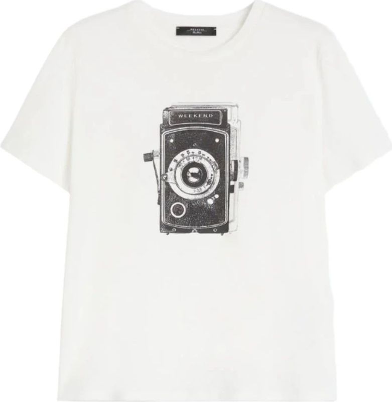 Weekend Max Mara, Dames, Tops, Wit, Maat: XS Katoen,