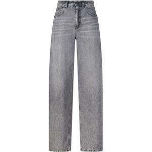 PT Torino, Dames, Jeans, Grijs, Maat: W25 Denim,