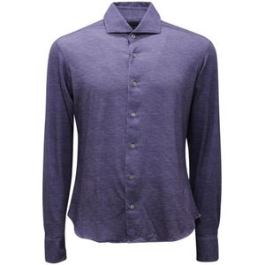 Orian, Heren, Overhemden, Blauw, Maat: M Jersey,