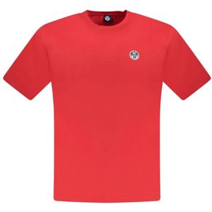 North Sails, Heren, Tops, Rood, Maat: S Katoen,